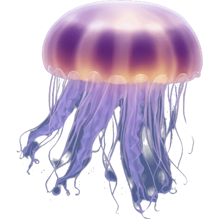 Moon jellyfish emoji