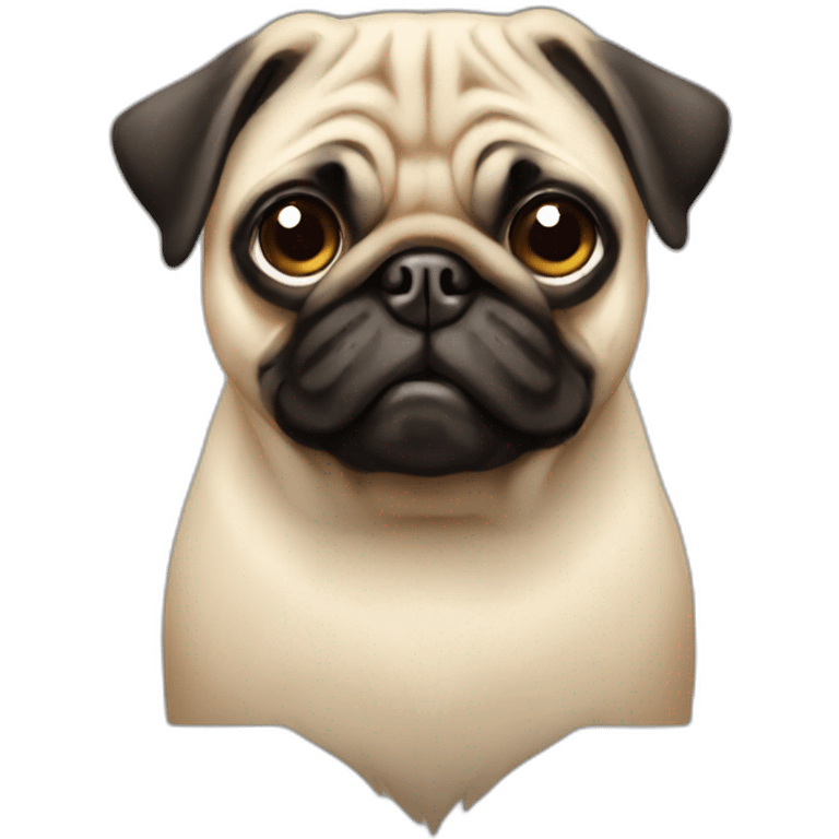 Pug emoji