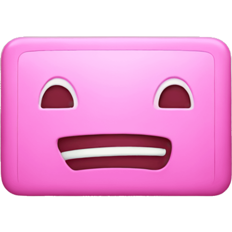 Pink Netflix emoji