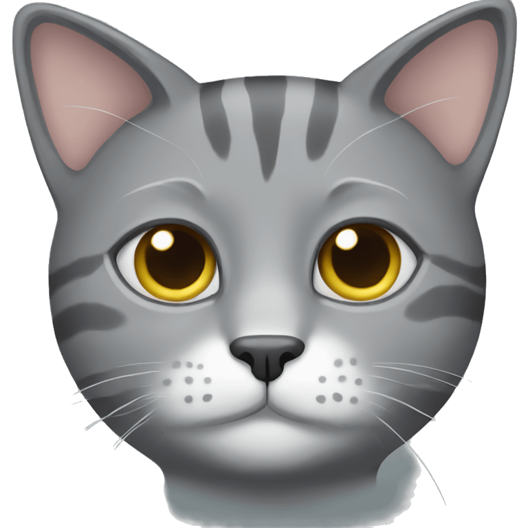 gray cat emoji