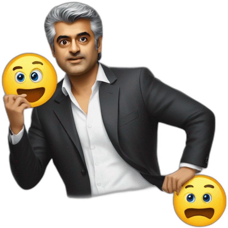 Thala ajith in bills emoji