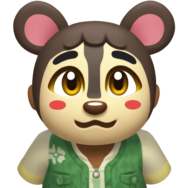 Nintendo Switch playing Animal Crossing  emoji