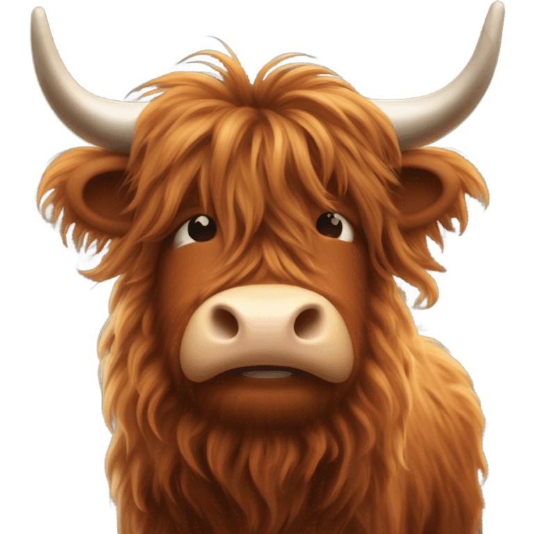 Highland cow emoji