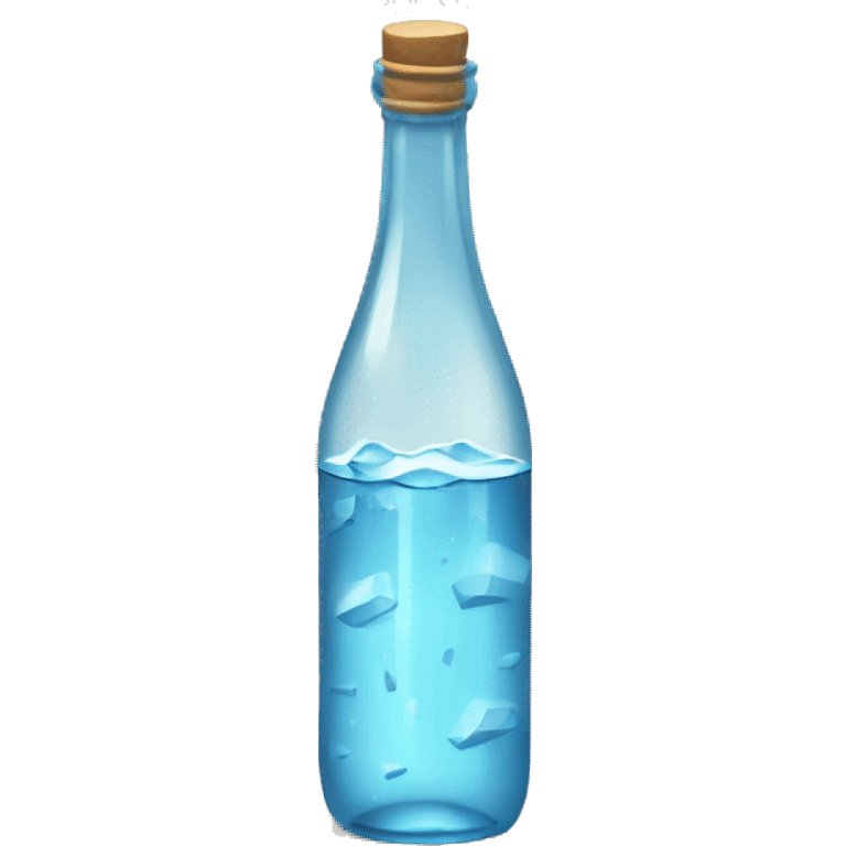 Un emoji de un botellón de agua mineral  emoji