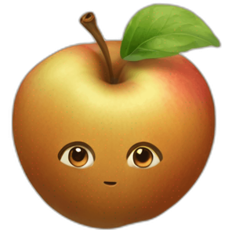 pomme faisant caca emoji