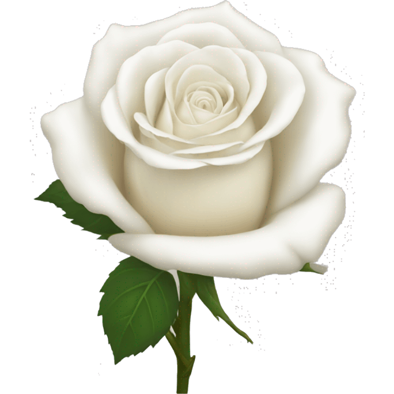 White rose emoji