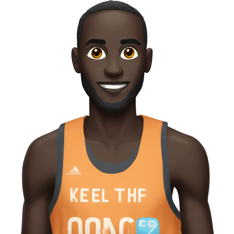 kelvin kiptum runner emoji