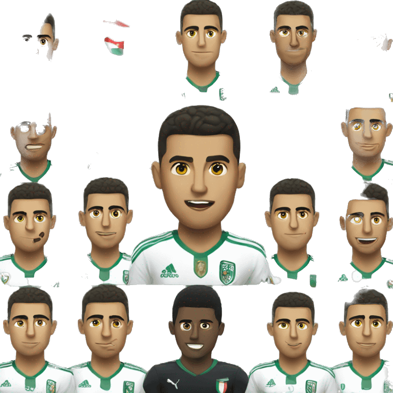 Ronaldo is Palestinian emoji