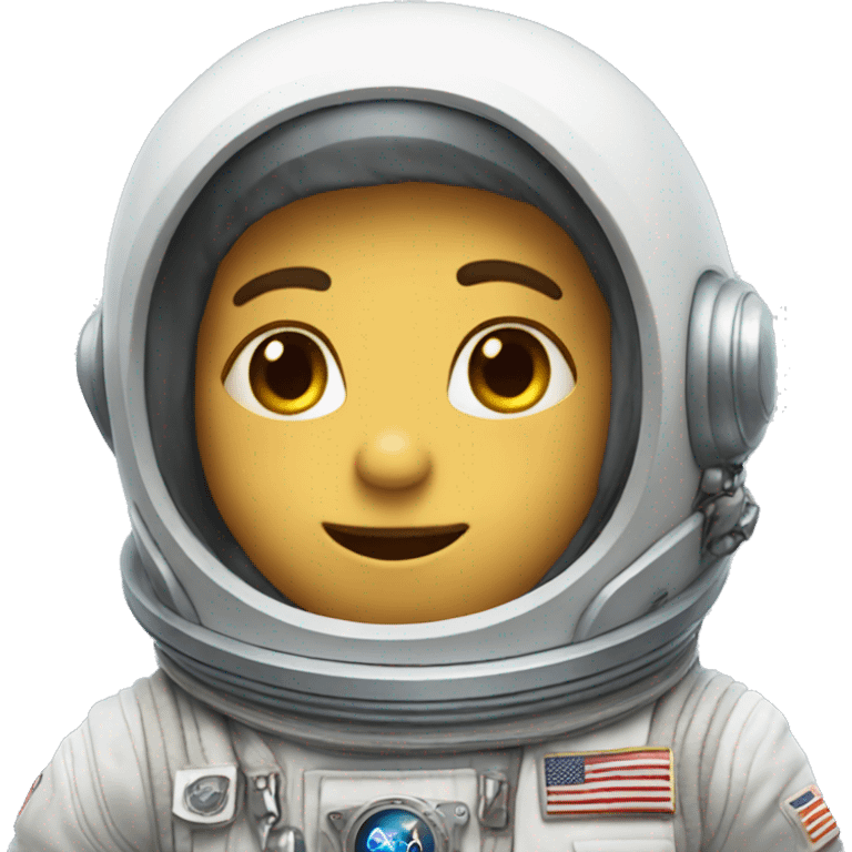 Un chat astronaute emoji