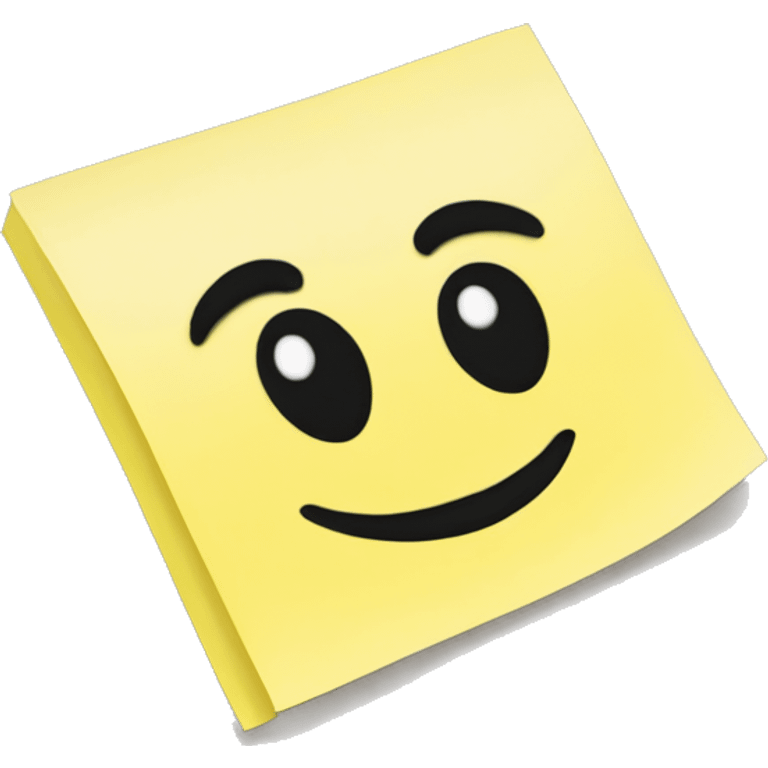 Post-it note emoji