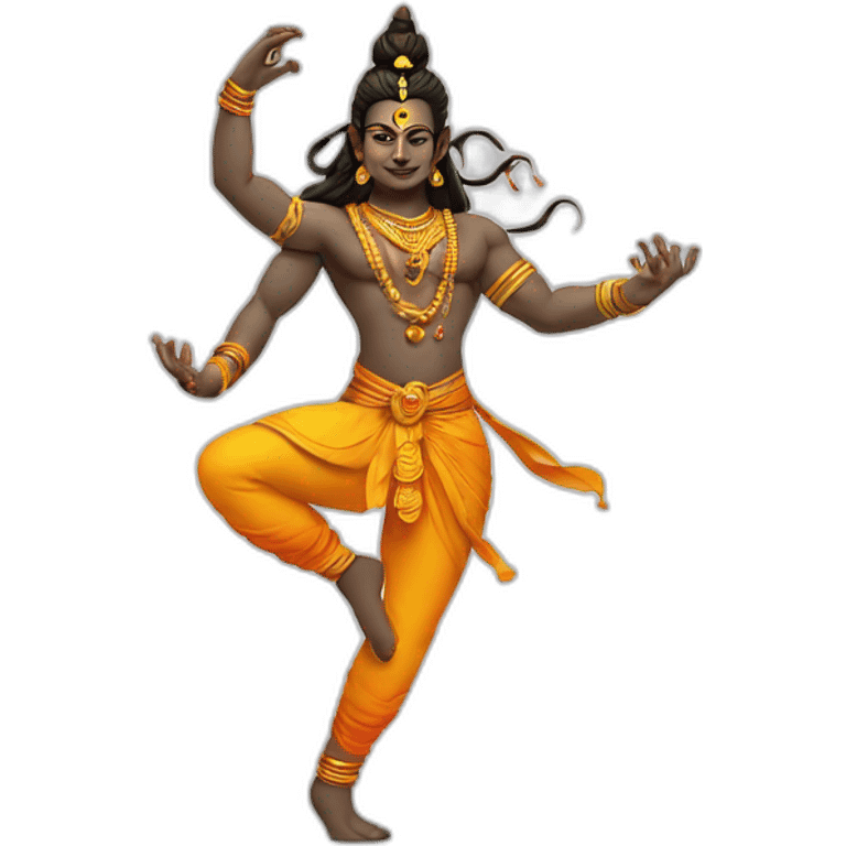 tandava dance shiva emoji