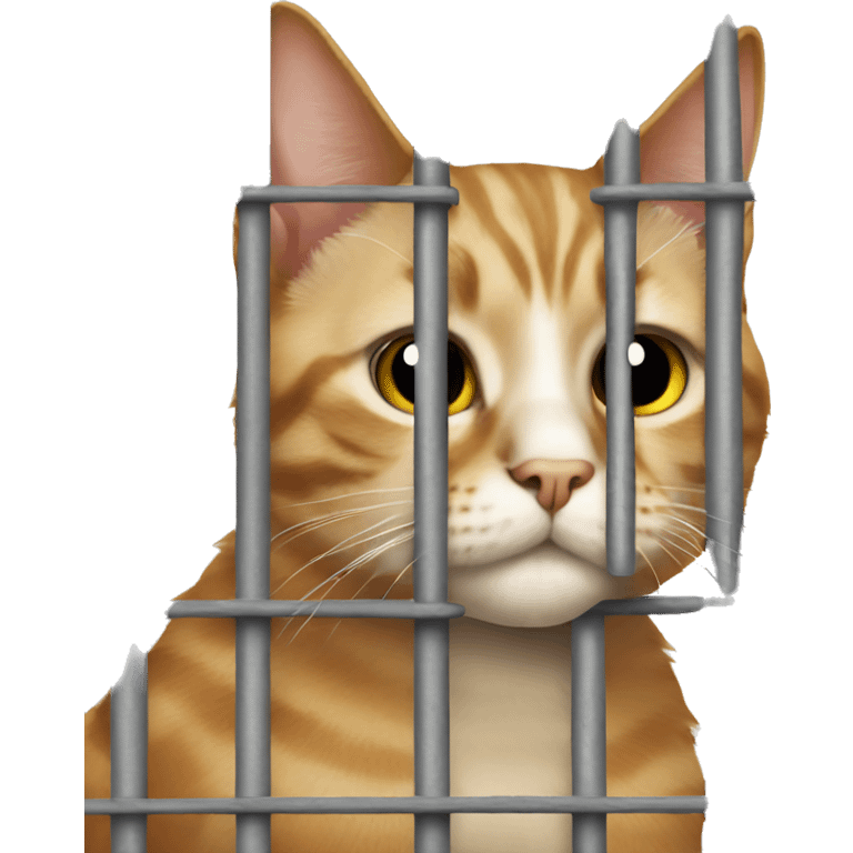 Cat in jail emoji