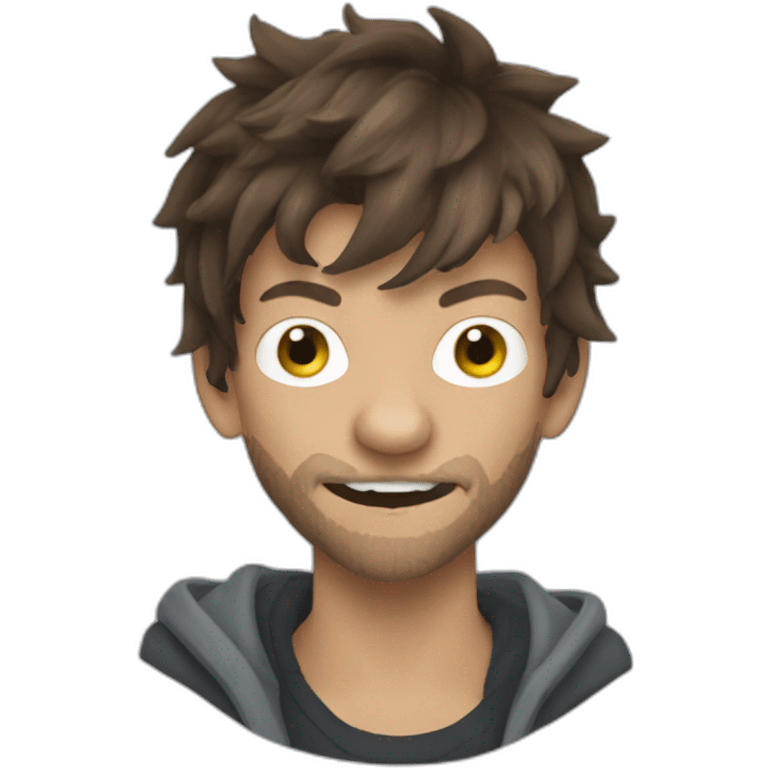 Louis Tomlinson werewolf emoji