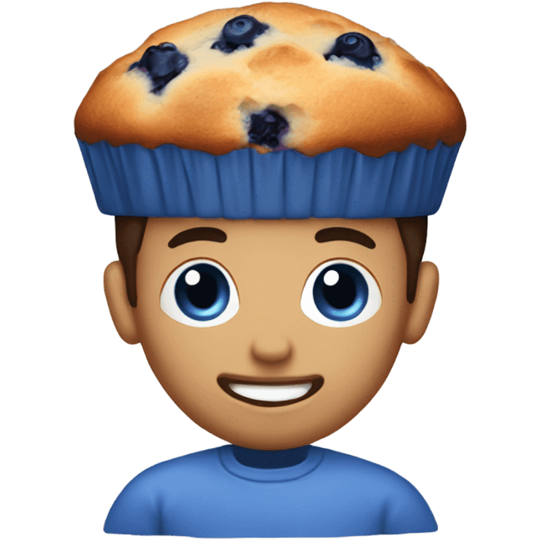 blueberry muffin emoji