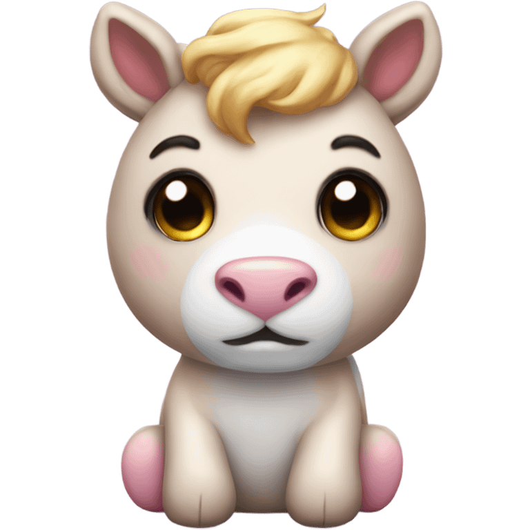 Teddy bear unicorn emoji