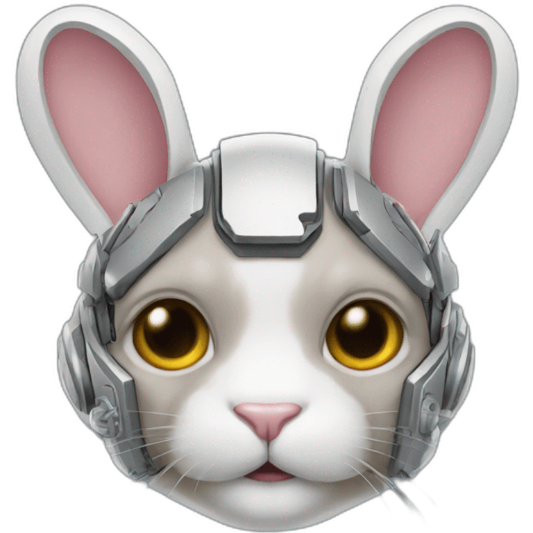 cyborg-rabbit emoji