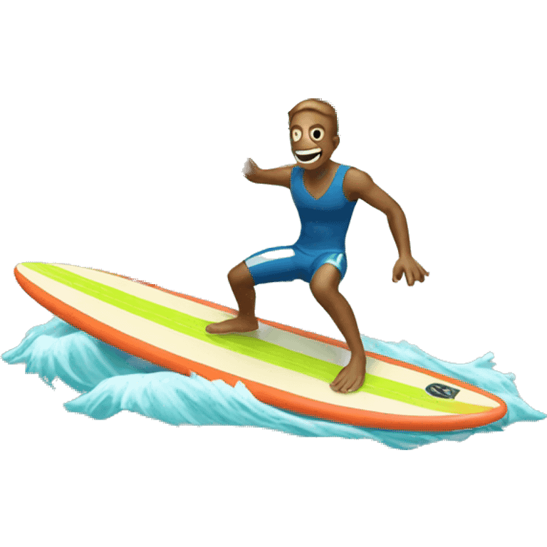 Surfing money  emoji