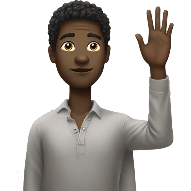 6 foot black person emoji