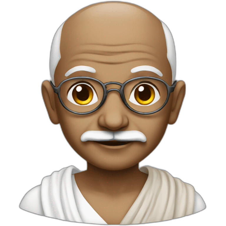 Gandhi emoji