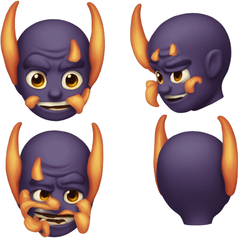 Démon  emoji