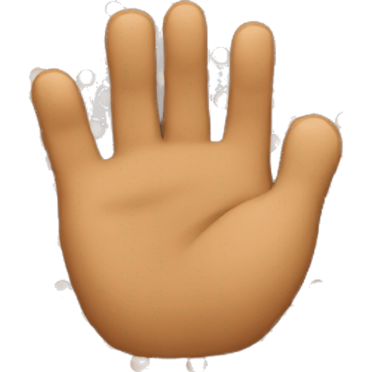 Perfect symbol made with hand with light brown skin emoji