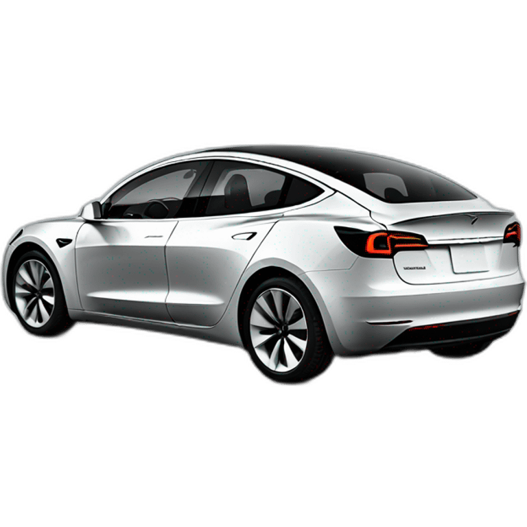 tesla model 3 emoji