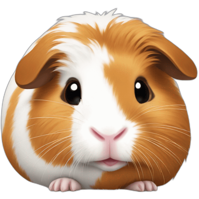 guinea pig on a rabbit emoji