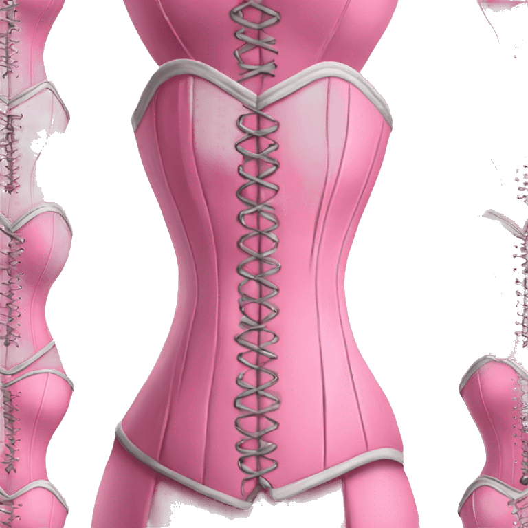 Corset pink emoji