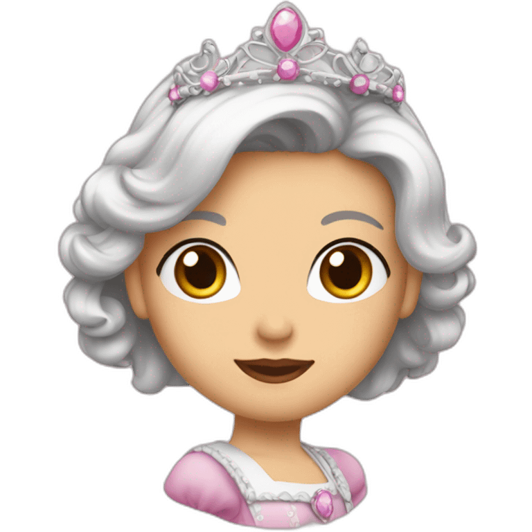 Dais un princesse entière emoji