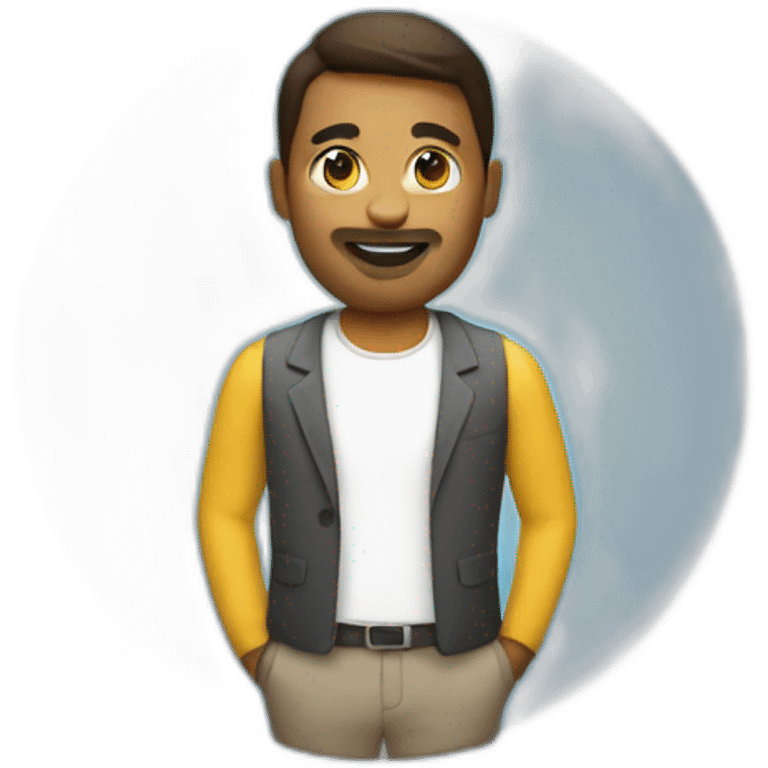 full body community manager emoji