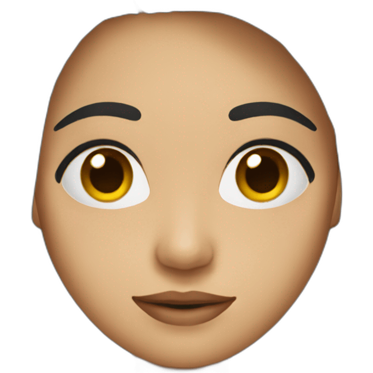 Chilean woman with dark long hair emoji