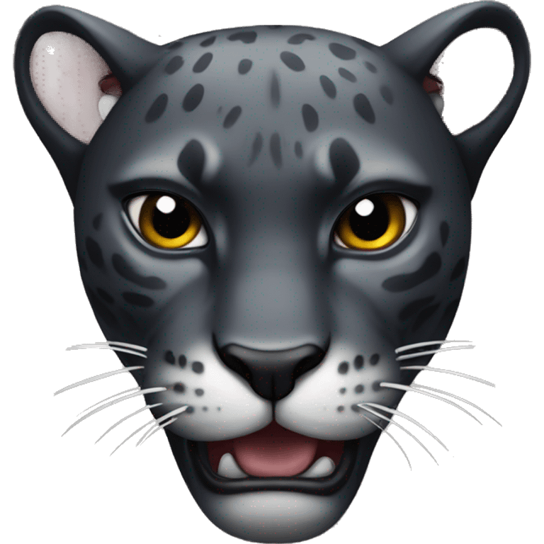 Fierce panther  emoji