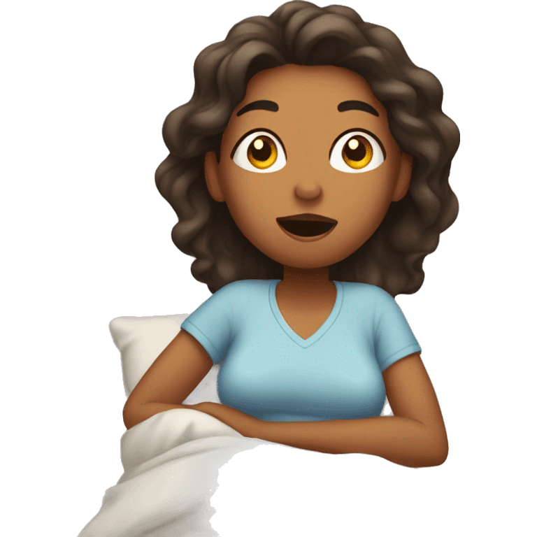 Mother waking up  emoji