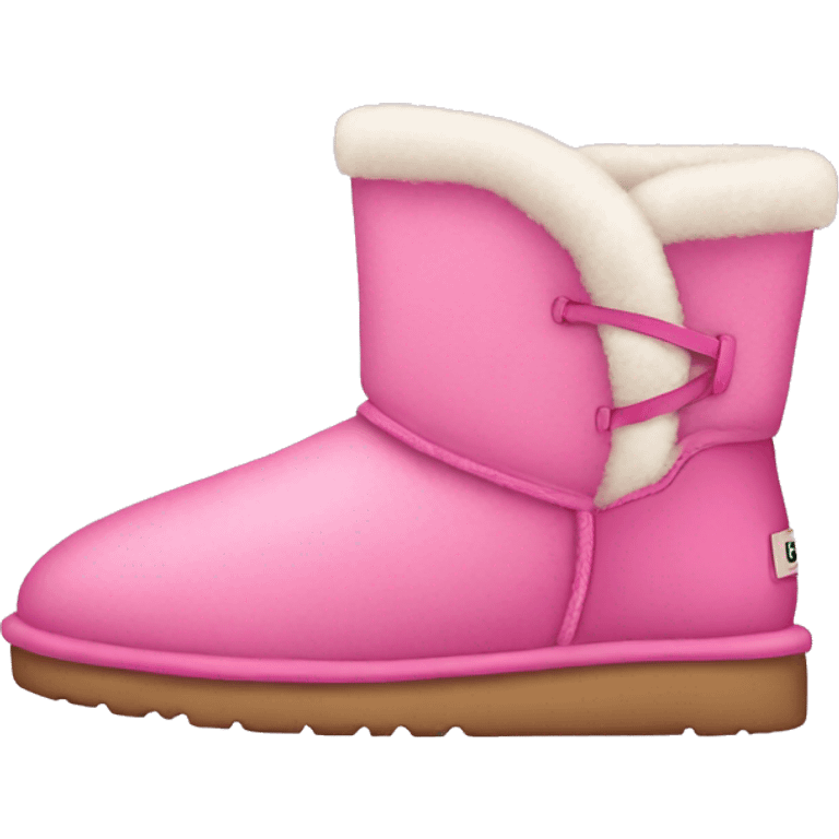 Pink uggs emoji