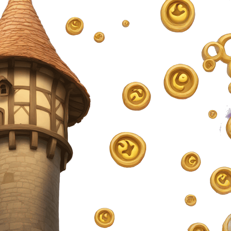 rapunzel tower emoji