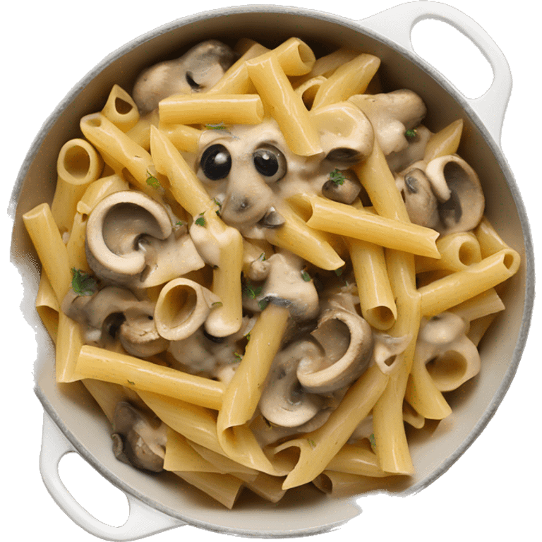 One Pot Creamy Mushroom Pasta emoji