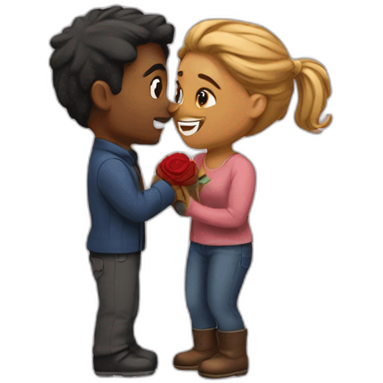 Love Propose emoji