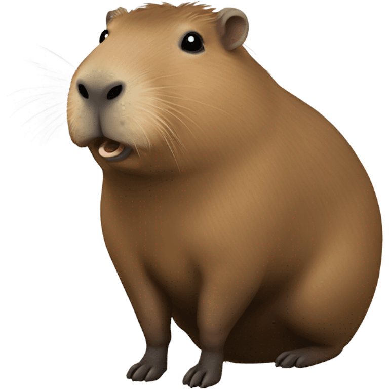 Capybara emoji