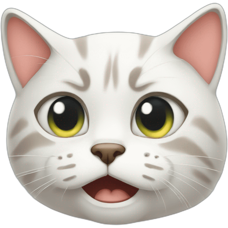 stressed cat emoji