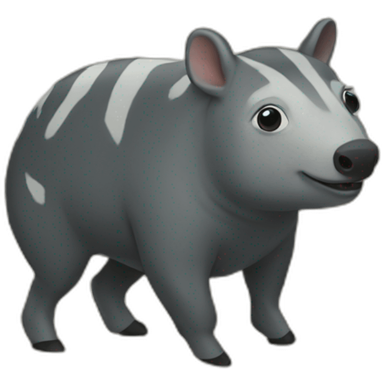 tapir dancing rock emoji