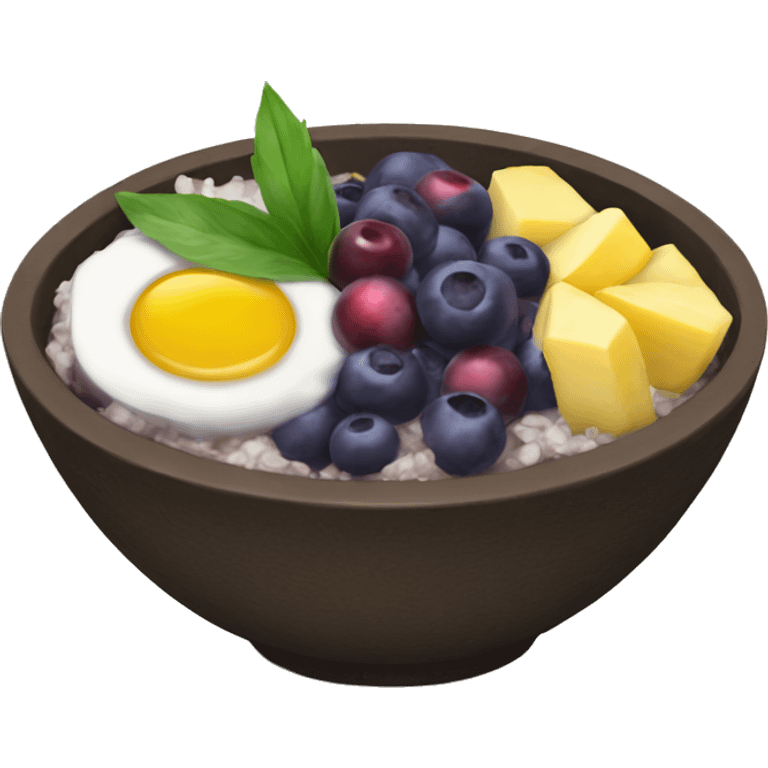 Açaí bowl  emoji