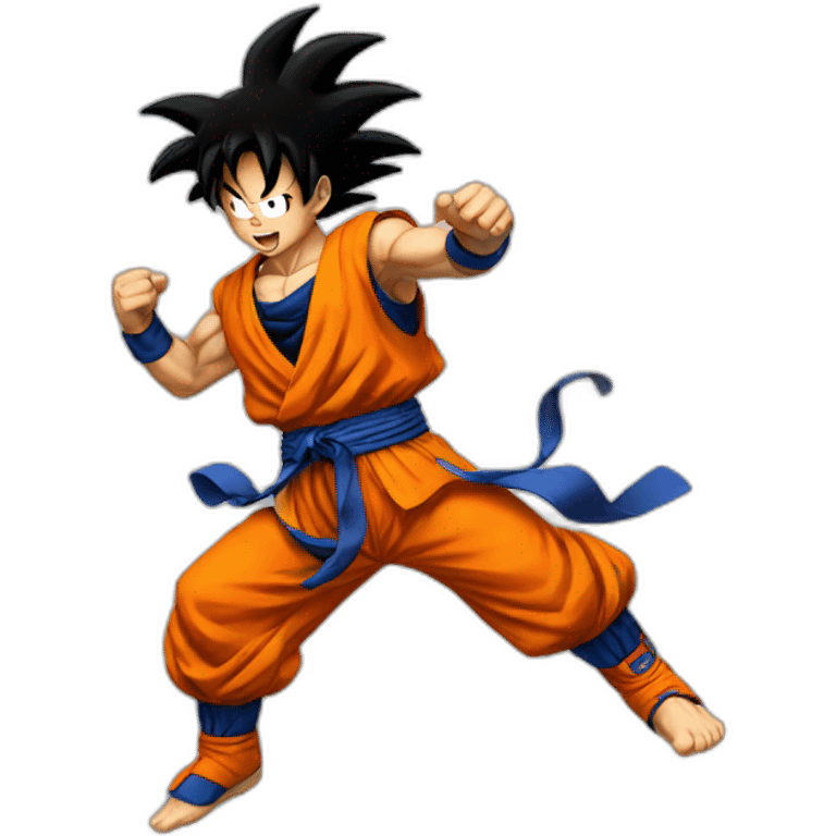 dancing goku emoji