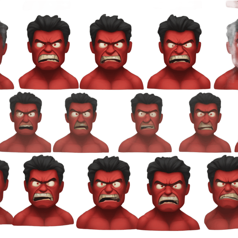 red hulk emoji