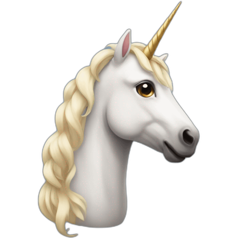 slow unicorn emoji