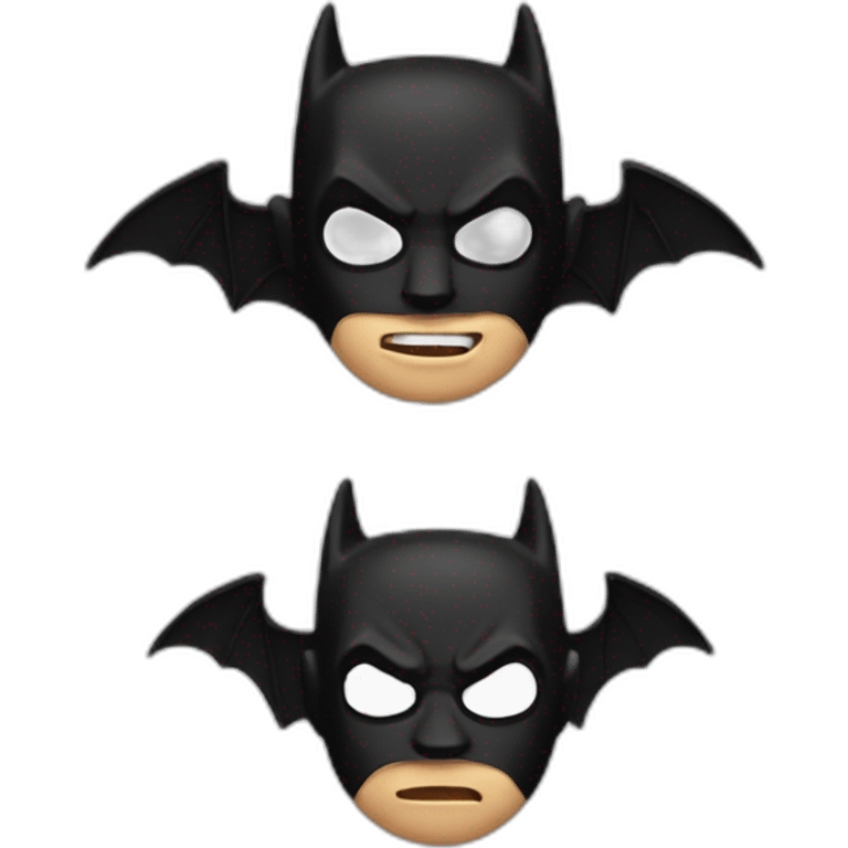 Bat man  emoji