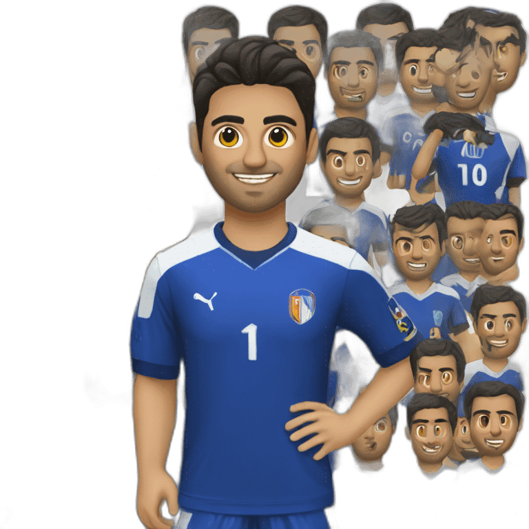 Nazir agha soccer player emoji