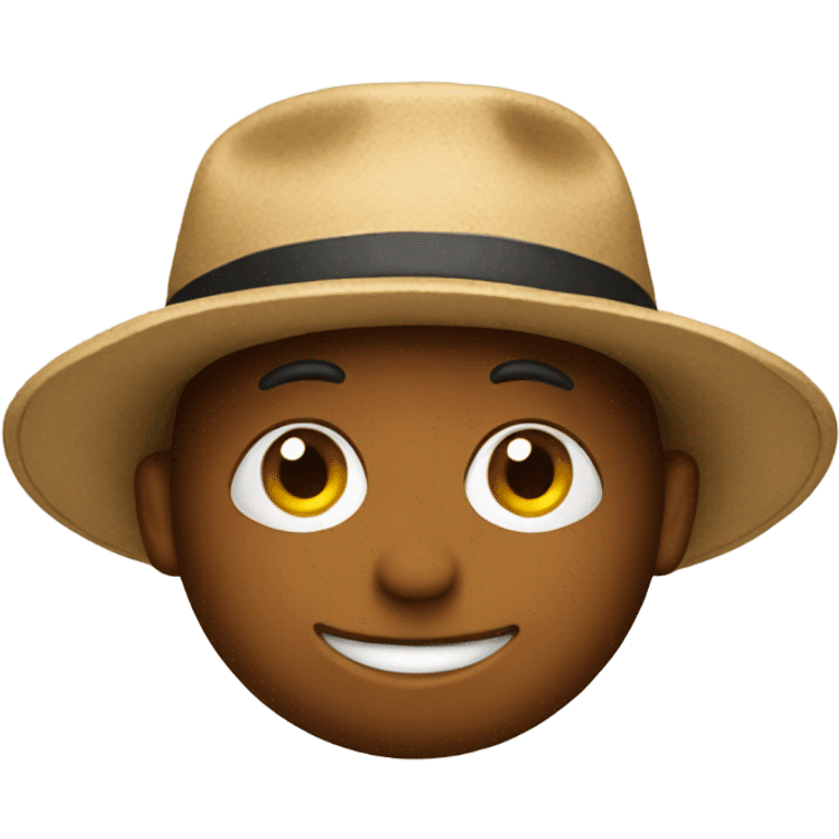 Emoji with hat emoji