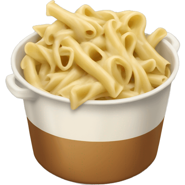 Chicken Alfredo pasta emoji