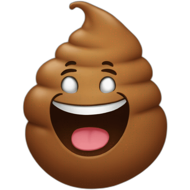 Happy poop emoji