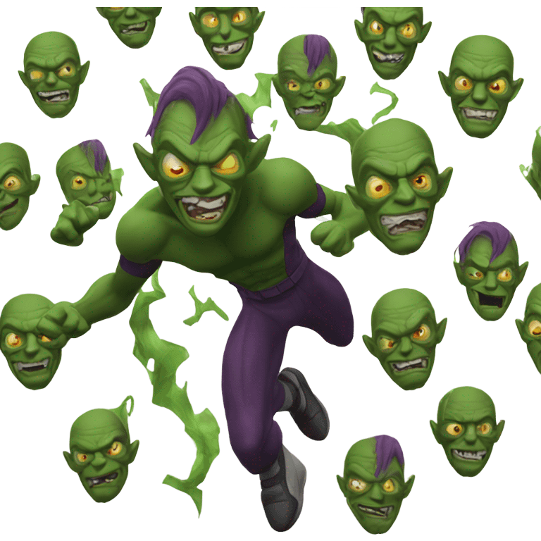 Green goblin emoji